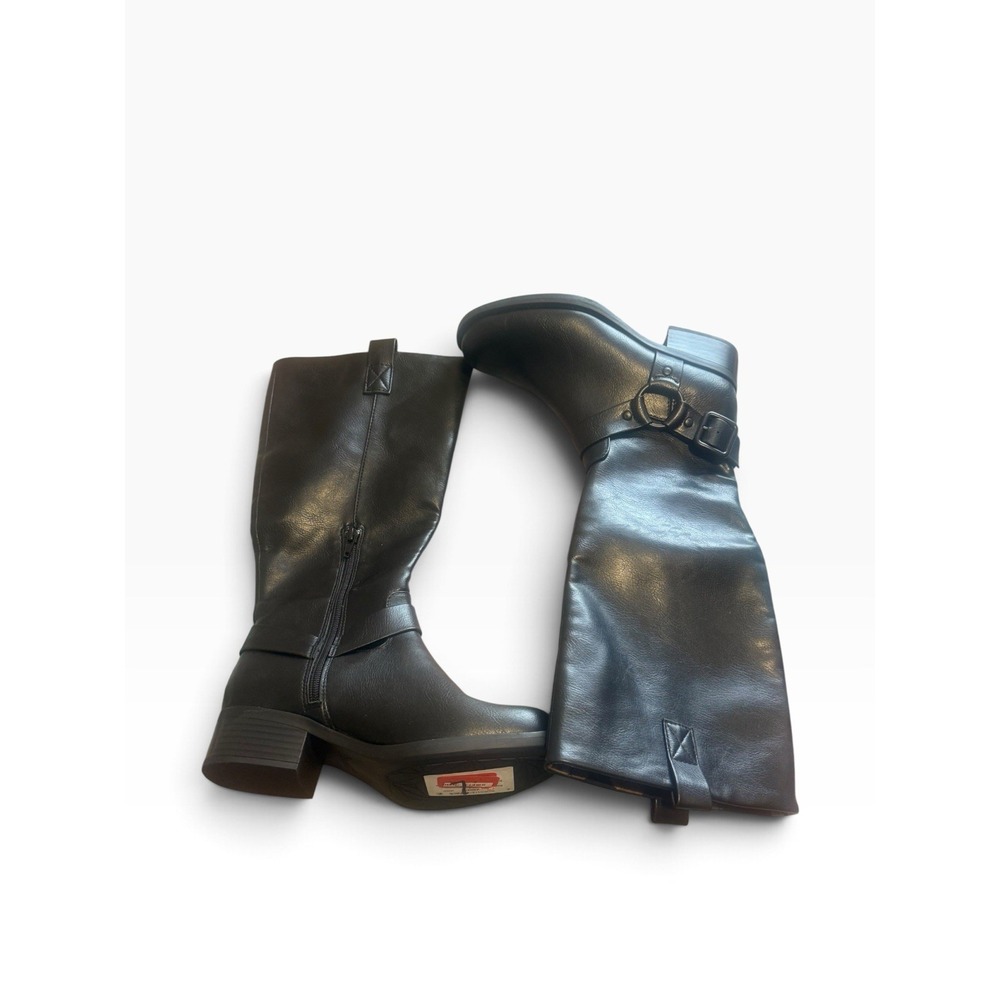 B.O.C Women's Harness Boots Black 6.5